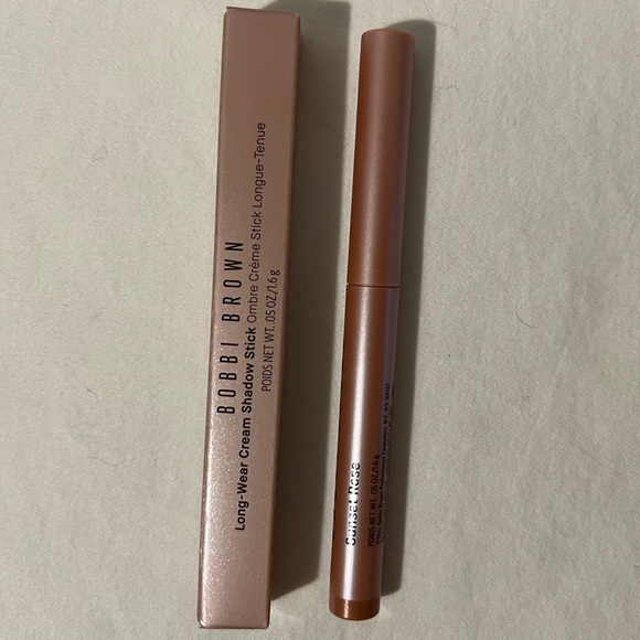 🎨NIB🎨 Sunset Rose BOBBI BROWN Long-Wear Cream Eyeshadow Stick - Picture 7 of 11